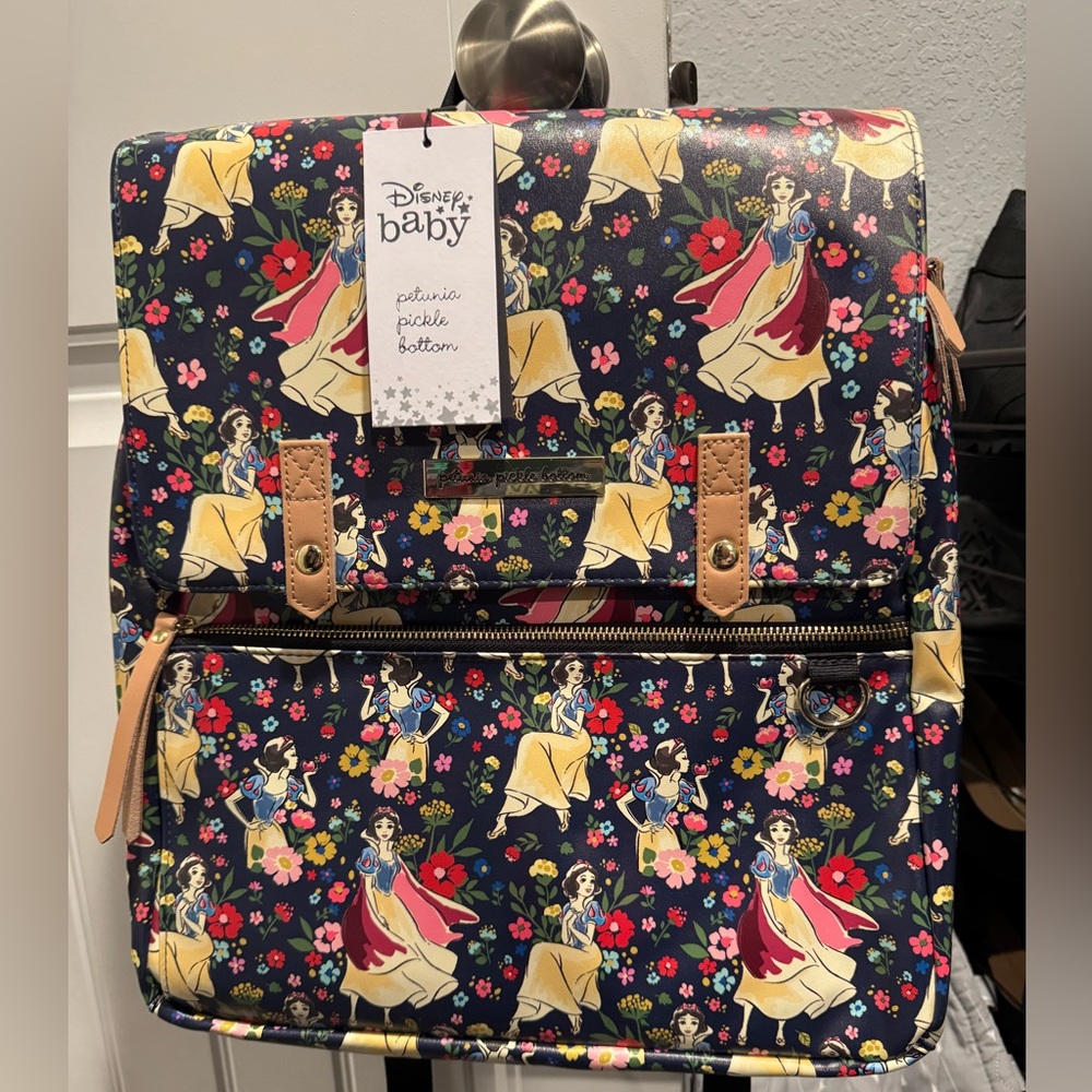 Petunia Pickle Bottom Snow White Meta Backpack. NWT.